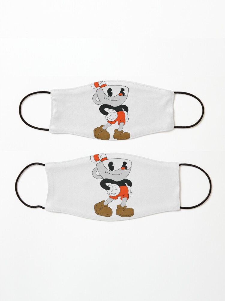 Alternate view of Cuphead Mask