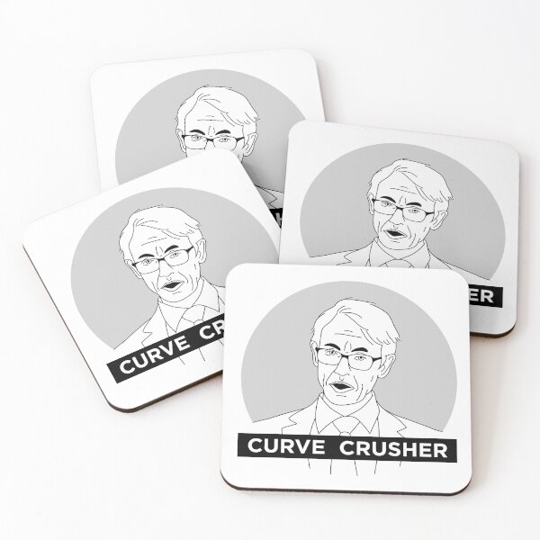Item preview, Dr. Ashley Bloomfield the Curve Crusher designed and sold by Sweet-As.