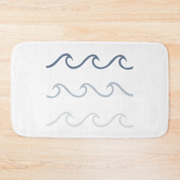 Item preview, Monochromatic Blue line art Waves pack designed and sold by Aryeh Studio.