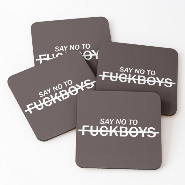 Item preview, Say no to Fxxkboys designed and sold by ComedyQuotes.