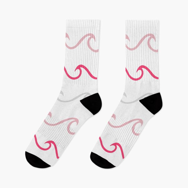 Item preview, Monochromatic pink line art Waves pack designed and sold by Aryeh Studio.