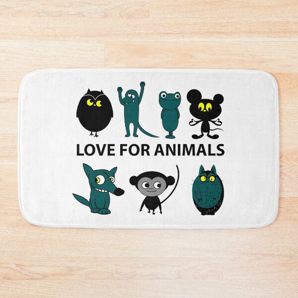 Item preview, Love for animals designed and sold by spontania.