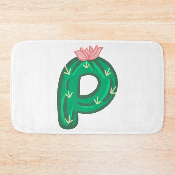 Item preview, P (Cactus Letter) designed and sold by Minaficent.