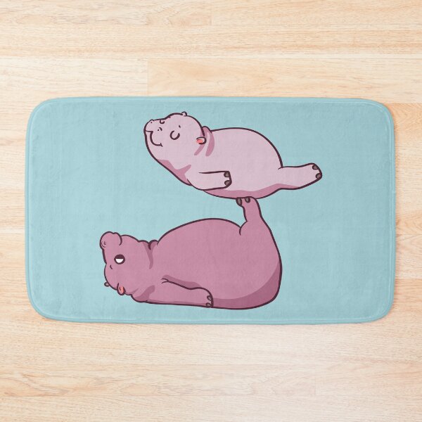 Item preview, Acroyoga Baby Hippo designed and sold by Huebucket.