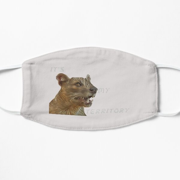 WILD MADAGASCAR FELINE FOSA FELINE MADAGASCAR LIKE A LION BY AXOREYAT Mask