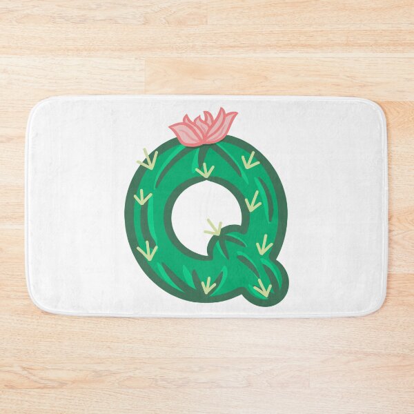 Item preview, Q (Cactus Letter) designed and sold by Minaficent.