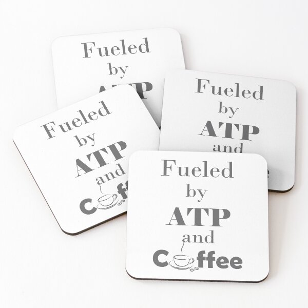 Artikelvorschau, Betankt mit ATP und Kaffee entworfen und verkauft von TravelScientist.