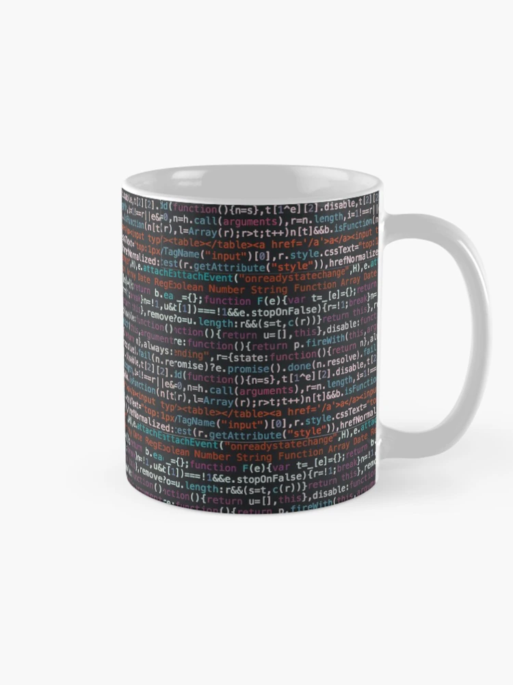 Thumbnail 3 of 6, Coffee Mug, programming codes designed and sold by developerfriday.
