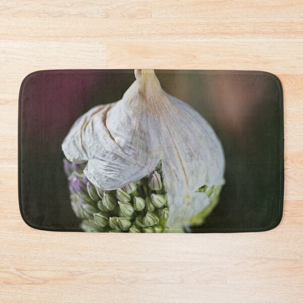 Item preview, Garlic Flower Opening designed and sold by Joy Watson - Natural Light Photography .
