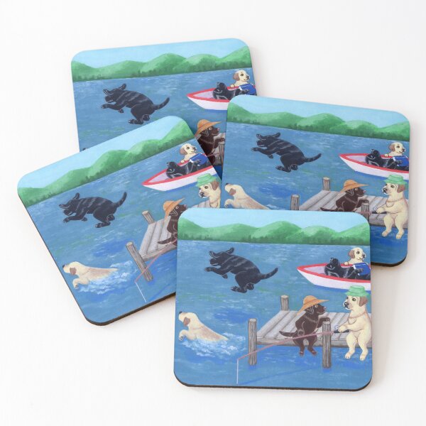 Item preview, Lake Fun Labradors  designed and sold by HappyLabradors.