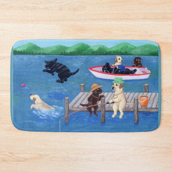 Item preview, Lake Fun Labradors  designed and sold by HappyLabradors.