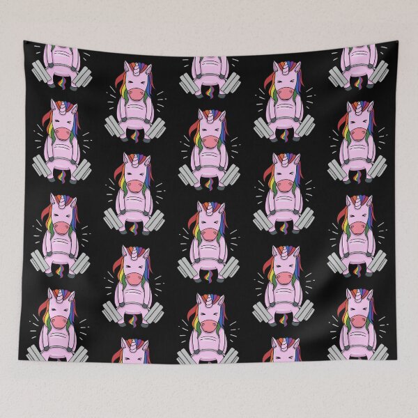Item preview, Weightlifting Unicorn designed and sold by anziehend.