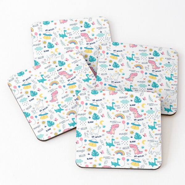 Item preview, Cute Dino Pattern Gift designed and sold by acherriemae.