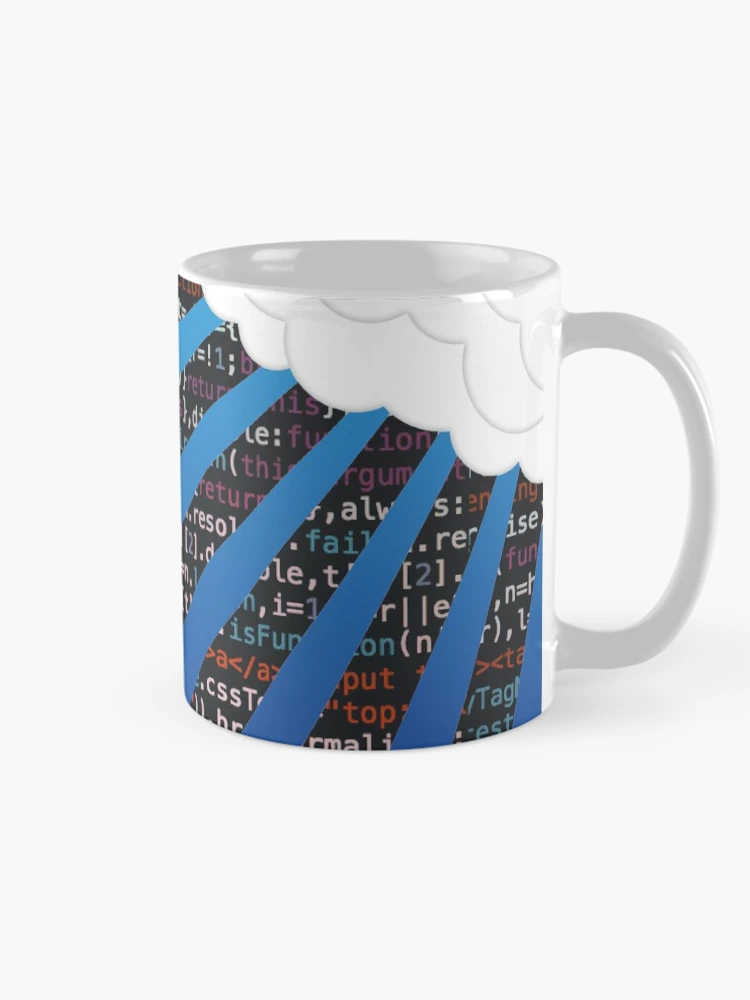 Thumbnail 3 of 6, Coffee Mug, cloud programming code designed and sold by developerfriday.