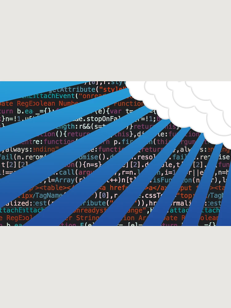 Thumbnail 6 of 6, Premium Oversized Hoodie, cloud programming code designed and sold by developerfriday.