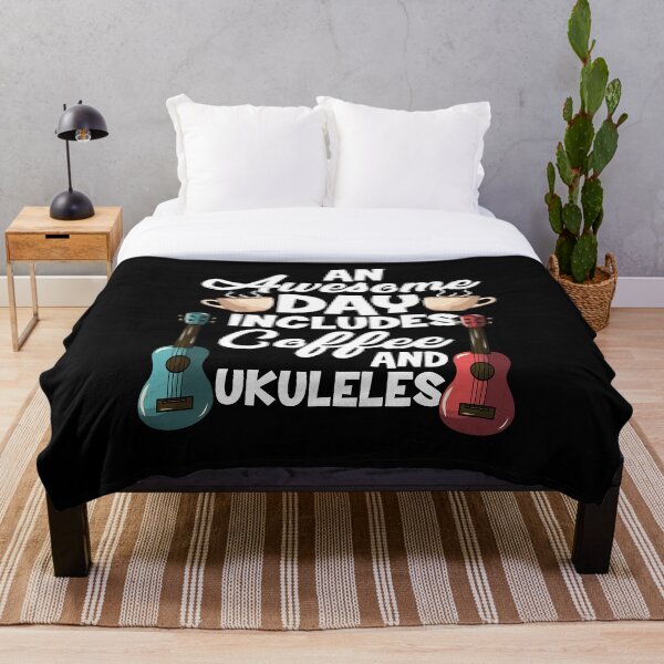Item preview, Ukulele Player & Coffee Drinker designed and sold by Sandra78.
