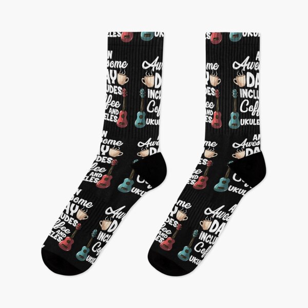 Item preview, Ukulele Player & Coffee Drinker designed and sold by Sandra78.