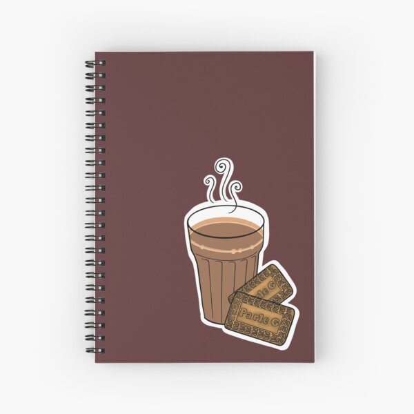 chai biscuit Spiral Notebook
