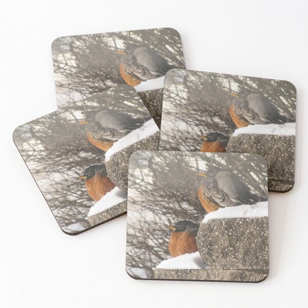 Item preview, Robins in snow designed and sold by KatNKel.