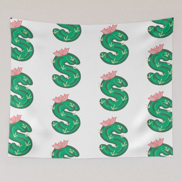 Item preview, S (Cactus Letter) designed and sold by Minaficent.