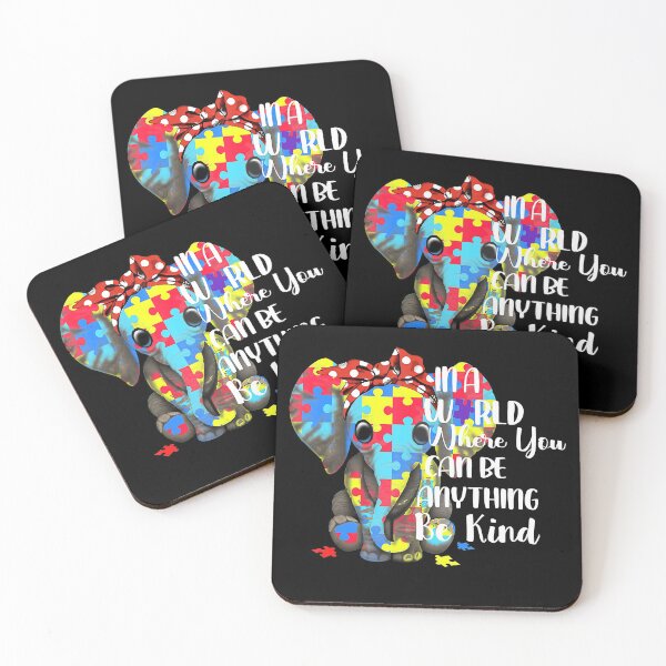 Item preview, Autism Awareness Day Elephant Can Be Anything Be Kind designed and sold by LenaEhrlichmann.