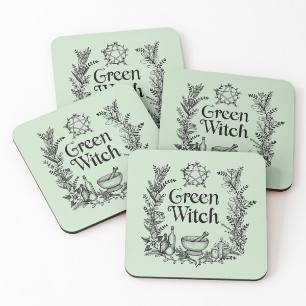 Item preview, Green Witch Ink Art designed and sold by Shinycraft.