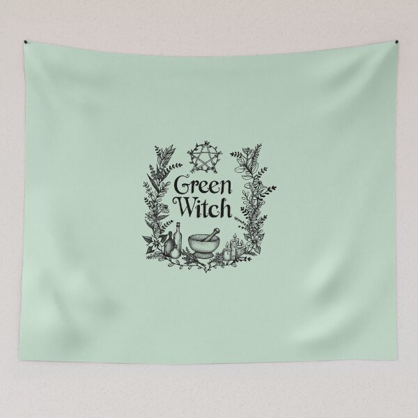Item preview, Green Witch Ink Art designed and sold by Shinycraft.