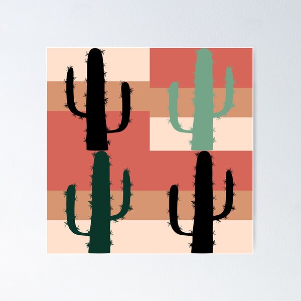 Aperçu de l'œuvre Mesa Cactus créée et vendue par MadameFlutterbi.