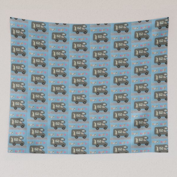 Item preview, # Rainbow Pride Motor Home  designed and sold by Leatextileart.