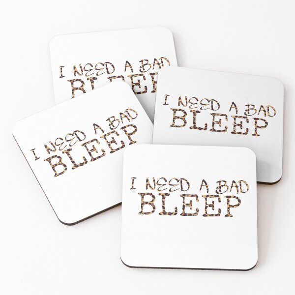 Item preview, I Need A Bad Bleep designed and sold by AthleticWolves.