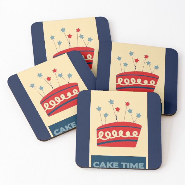 Item preview, CAKE TIME (cake with star candles) designed and sold by LiveAndGlow.