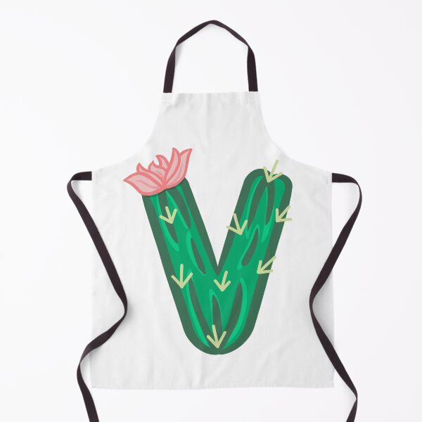 Item preview, V (Cactus Letter) designed and sold by Minaficent.