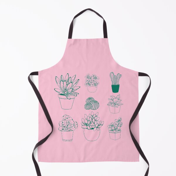 Item preview, Succulents and Cactus in Dark Emerald Green designed and sold by cation-studio.