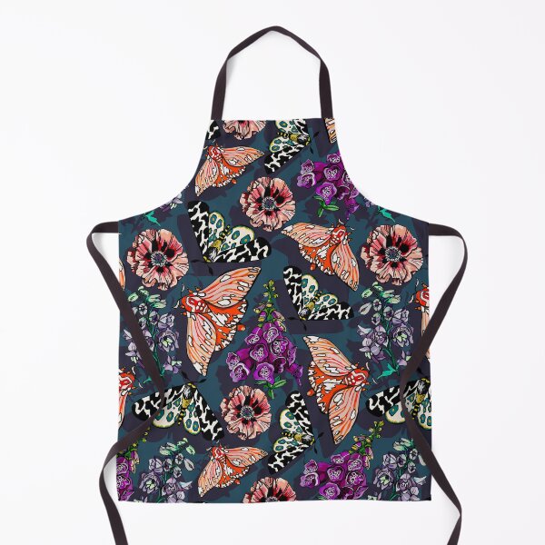 Item preview, Deep Blue Moths designed and sold by ariellemorris.