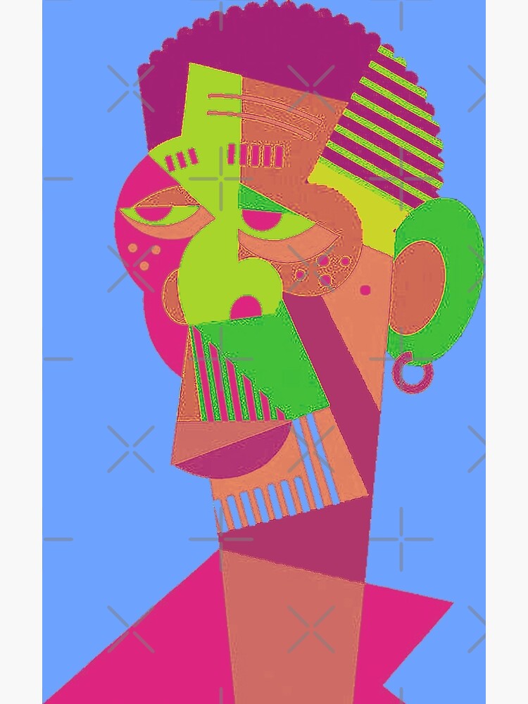 Visual Arts Of Human Face Poster For Sale By Khanchoice Redbubble