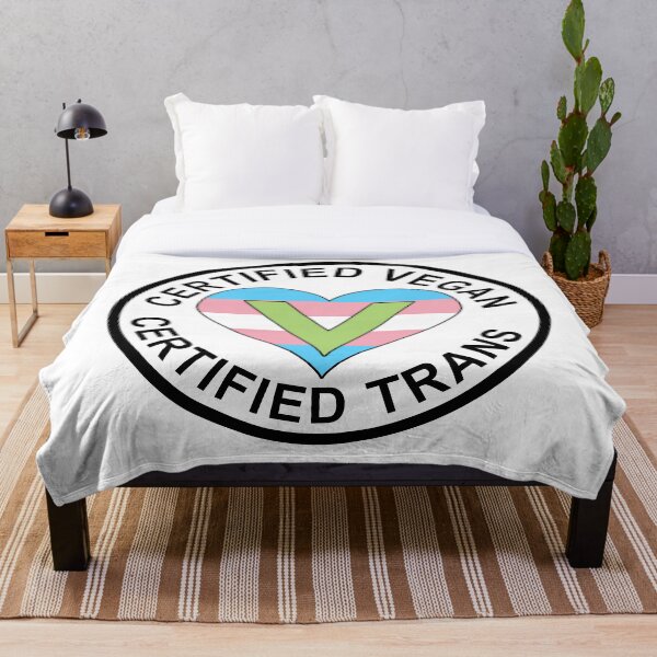 Item preview, Certified Vegan | Certified Trans designed and sold by Kiloueka.