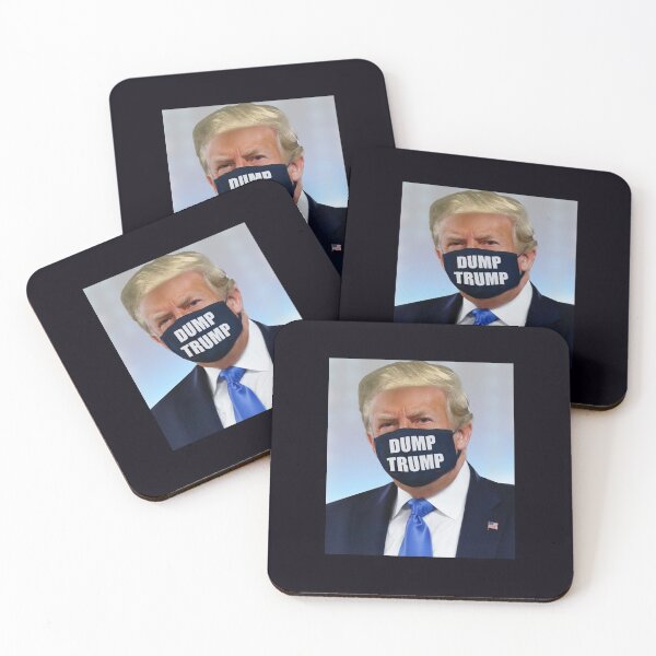 Artikelvorschau, Dump Trump Gesichtsmaske entworfen und verkauft von Poptopia.