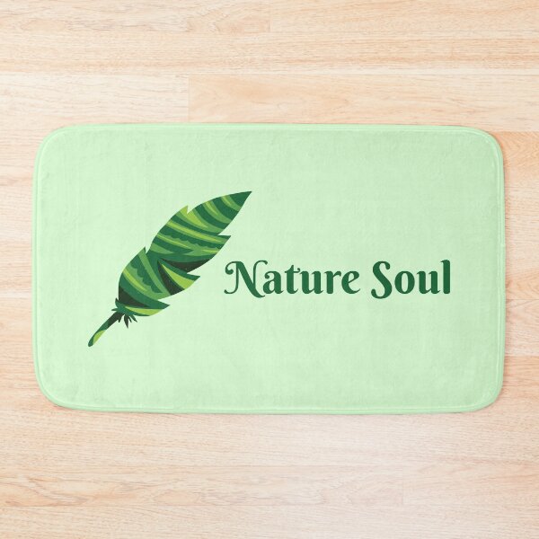 Item preview, Nature Soul - Green Feather Graphic Illustration GC-104-04 designed and sold by GraphicCharms.
