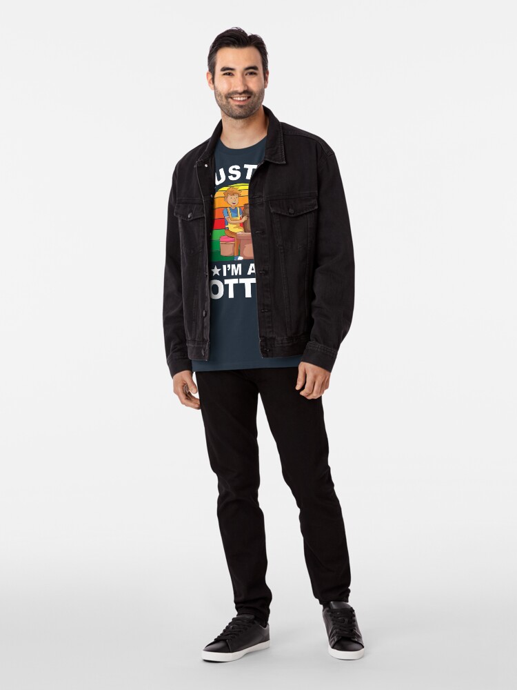 Alternate view of Trust Me I Make Pottery Premium T-Shirt