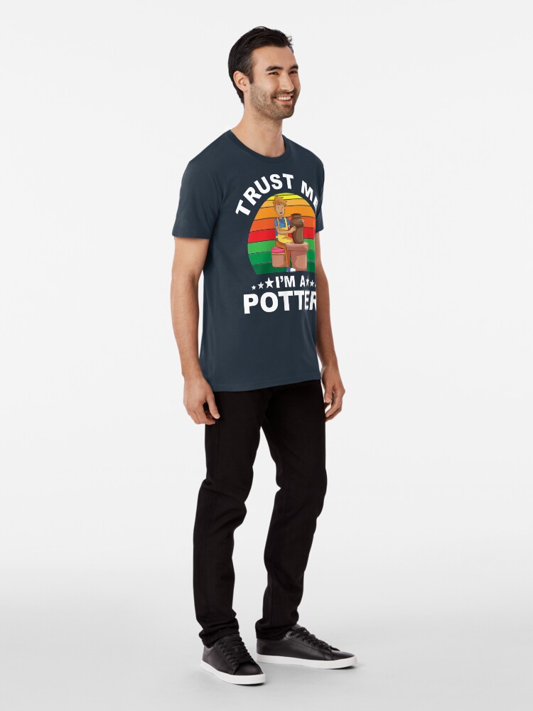 Alternate view of Trust Me I Make Pottery Premium T-Shirt