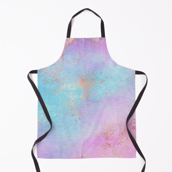 Item preview, Purple Blue Rainbow Unicorn Texture with Faux Copper Marble Effect designed and sold by MysticMarble.