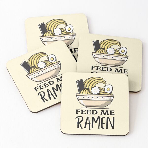 Item preview, Feed Me Ramen Funny Japanese Food Quote designed and sold by quoteology.