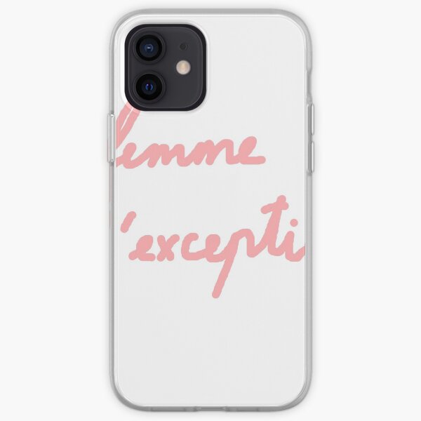 Femme d'exception iPhone Soft Case