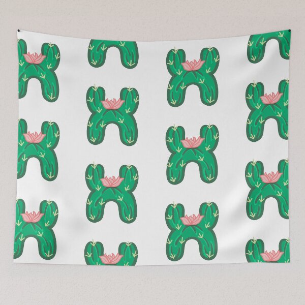 Item preview, X (Cactus Letter) designed and sold by Minaficent.