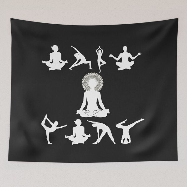 Aperçu de l'œuvre Conception de motivation de poses de yoga créée et vendue par MohitJain1109.