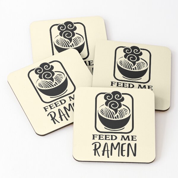 Item preview, Feed Me Ramen Quote With Hot Bowl designed and sold by quoteology.