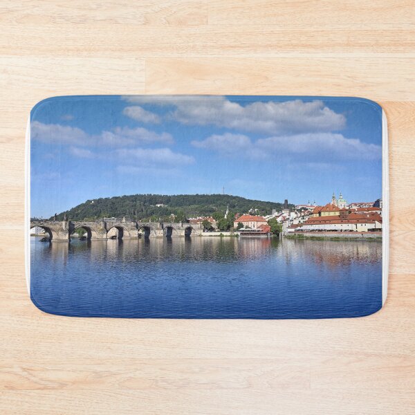 Item preview, Charles bridge over Vltava river Prague Czech republic designed and sold by goceris.