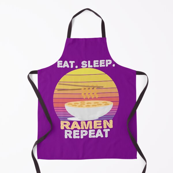 Item preview, Eat Sleep Ramen Repeat Retro Vintage Funny Japanese Gift  designed and sold by Sarah38.
