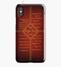 The High Five Code iPhone Case
