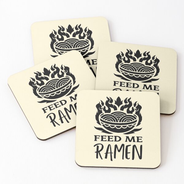 Item preview, Feed Me Ramen Quote With Spicy Bowl designed and sold by quoteology.